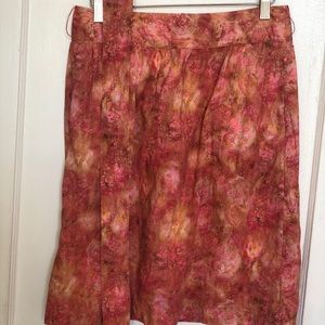 Endless florals skirt
